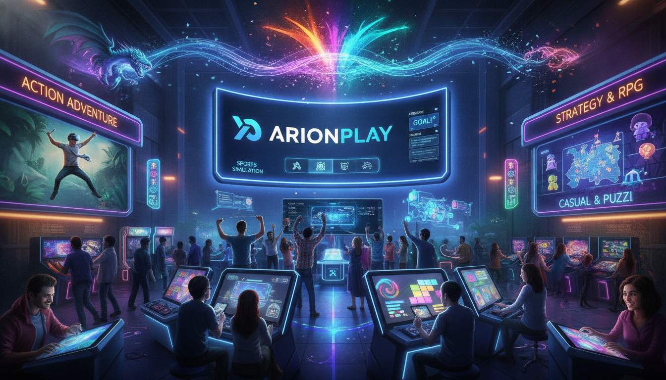 Various Game Categories at ARIONPLAY